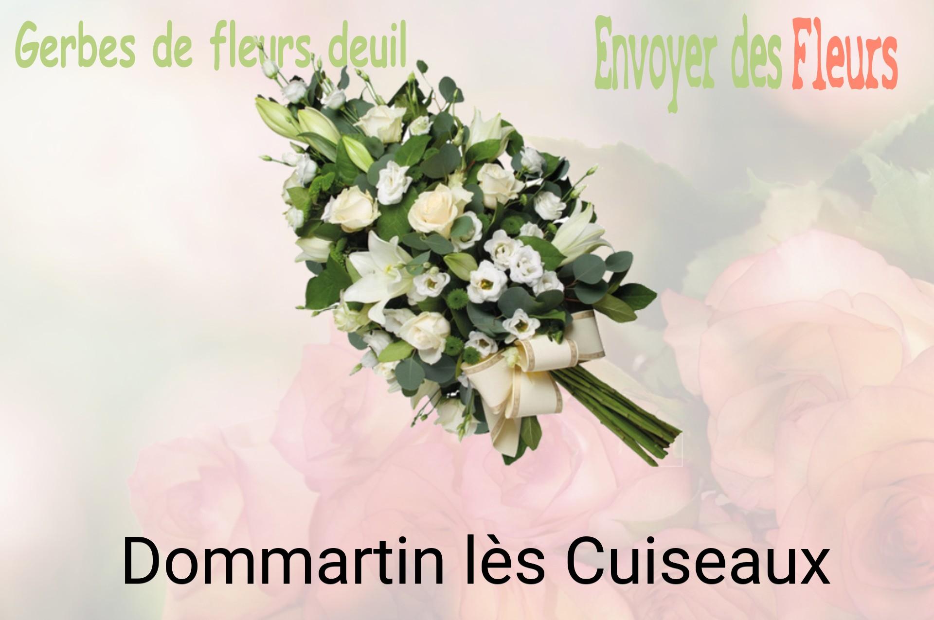 Gerbe de fleurs de deuil livrée à Dommartin-lès-Cuiseaux